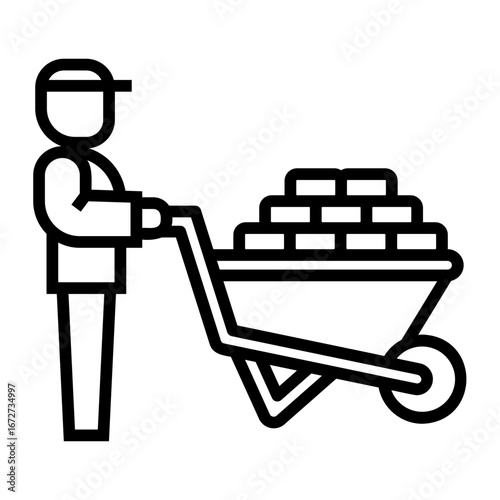 construction Line Icon