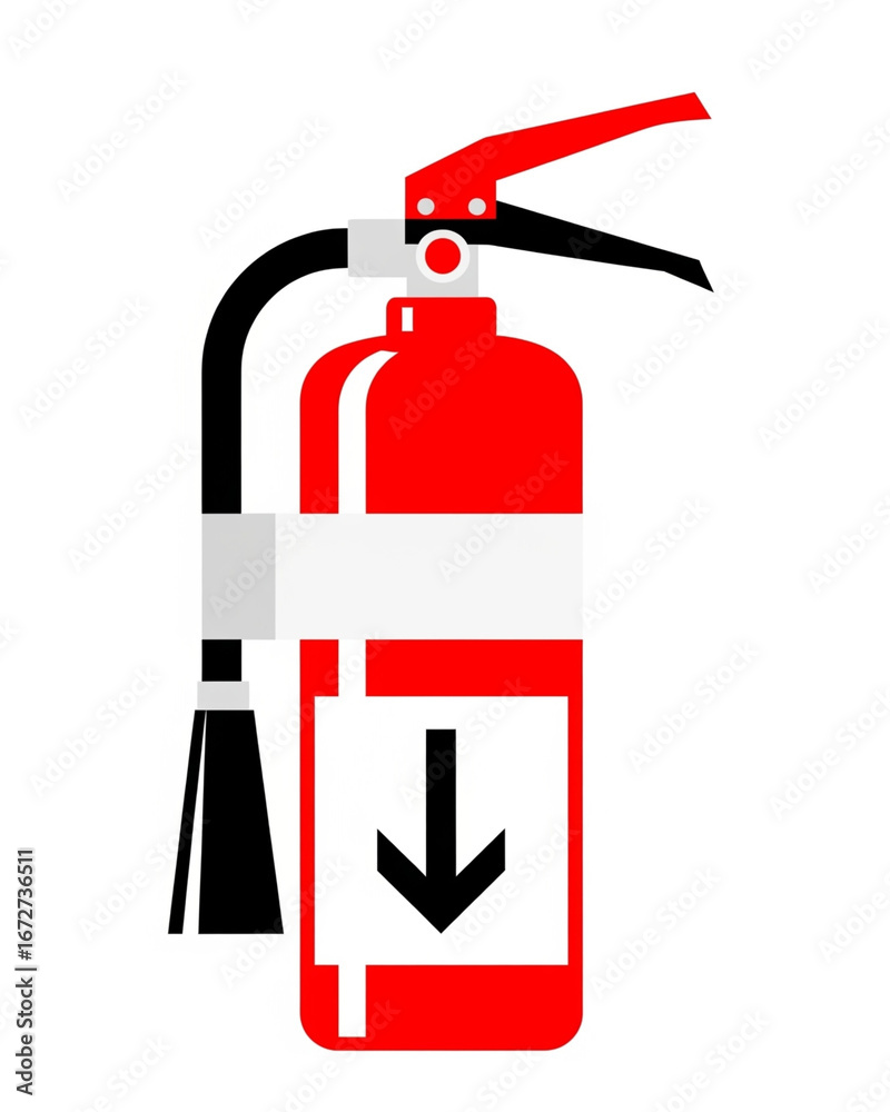 Obraz premium fire extinguisher vector