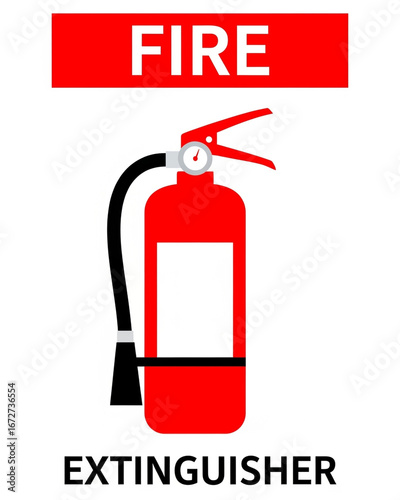 fire extinguisher sign