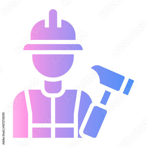 construction Gradient icon