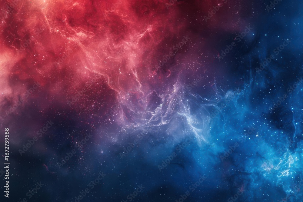 Naklejka premium Vibrant Contrast. Abstract color contrast concept