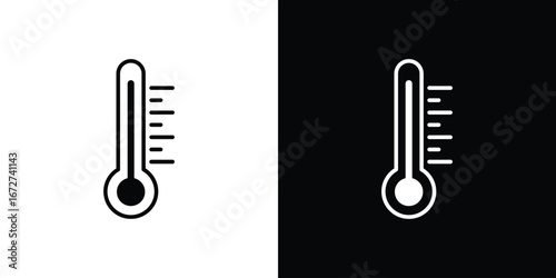 Temperature icon symbol sign vector design