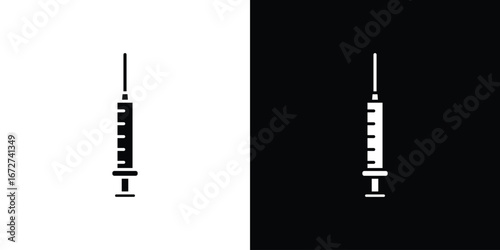 Syringe icon symbol sign vector design
