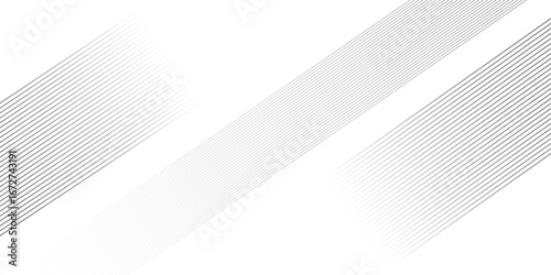 Grey line gradation texture. Diagonal stripe gradient background. parallel line wallpaper for overlay