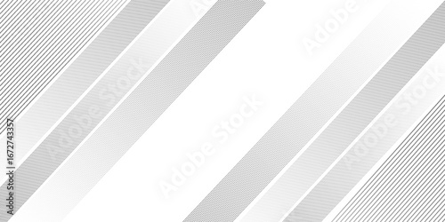 Grey line gradation texture. Diagonal stripe gradient background. parallel line wallpaper for overlay, backdrop, header. Modern concept.