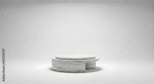 Elegant 3D Podium for Product Presentation and Mockups