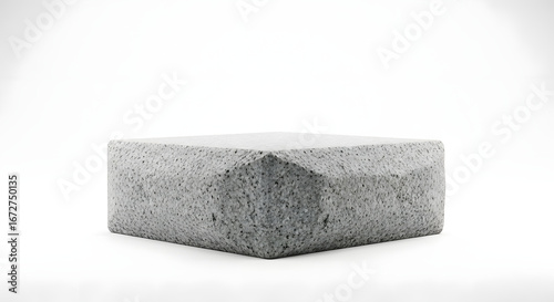 Industrial Concrete Podium for Product Showcase
