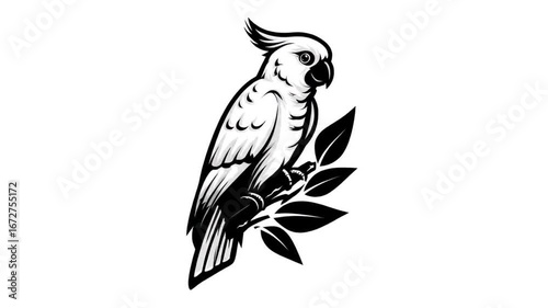 Parrot illustration design