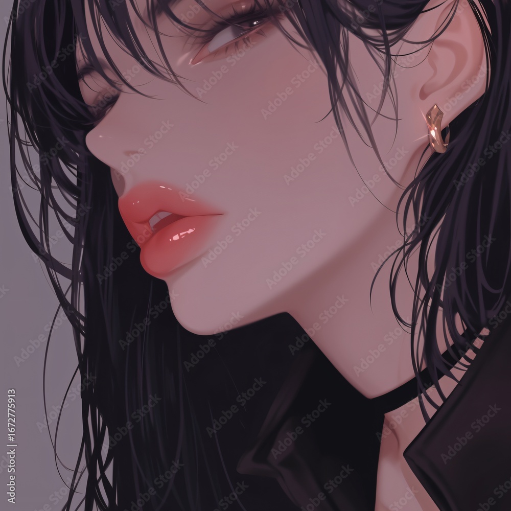 Naklejka premium vampire illustration , generation AI 