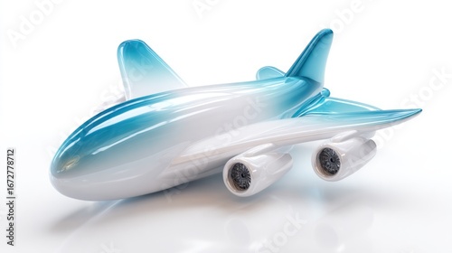 Wallpaper Mural Colorful toy airplane Torontodigital.ca