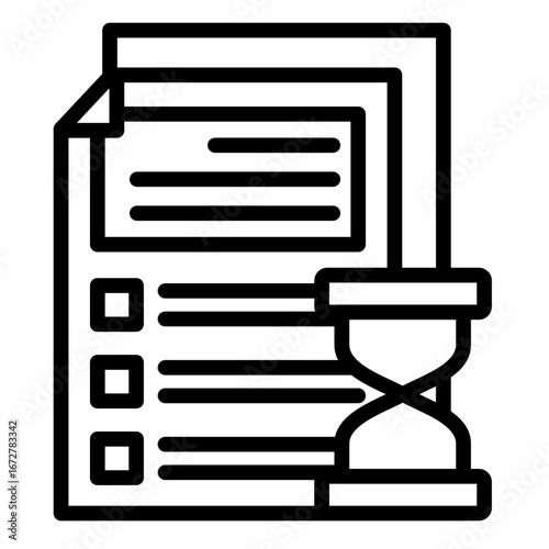 Backlog  Icon Element For Design