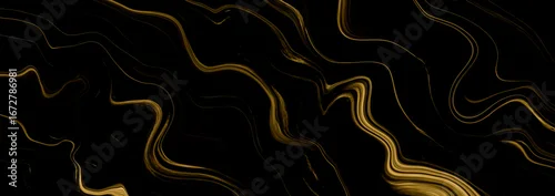 Panel kuchenny z motywem Marble texture wall surface black gold ink pattern graphic  background granite abstract light elegant grey for do floor plan ceramic counter texture tile black yellow background natural for paper.