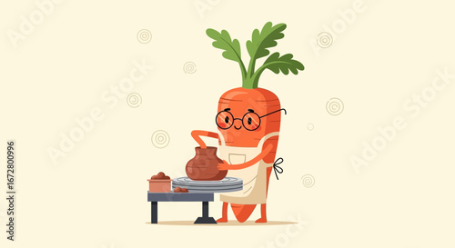 Curious Carrot Crafts Ceramic Pottery and Embodies Artistic Passion with Expertise