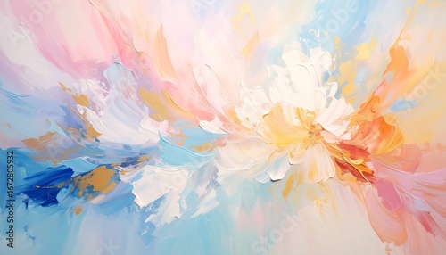 Dreamy Oil Paint Texture