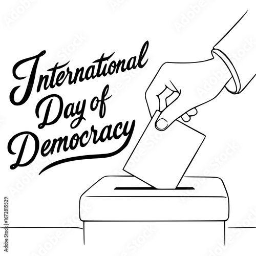 Cast your vote for International Day of Democracy, a symbol of civic participation