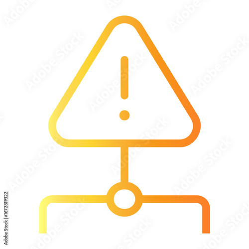 crisis Line Gradient Icon