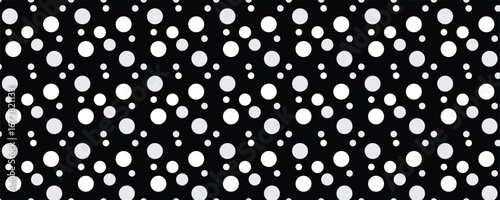 White polka dot painted texture background, Abstract background