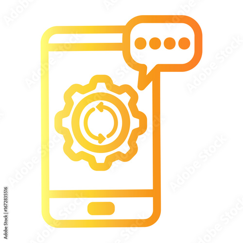 refresh Line Gradient Icon