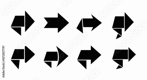 Arrow direction navigation sign pointer symbol guide indicator target right forward