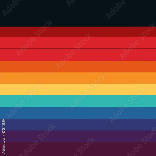 abstract background with rainbow lines