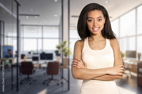 Headshot portrait of happy businesswoman corporate manager Free Download Headshot portrait of happy businesswoman corporate manager - GFXLoad