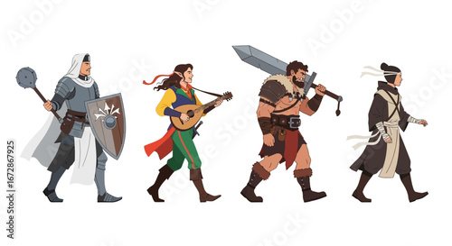Fantasy RPG Characters.