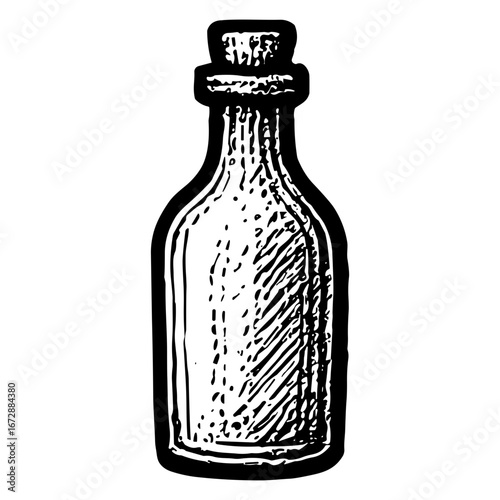 Tall Corked Bottle