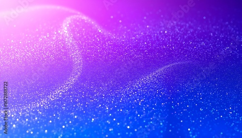 Hologram twinkling purple background
