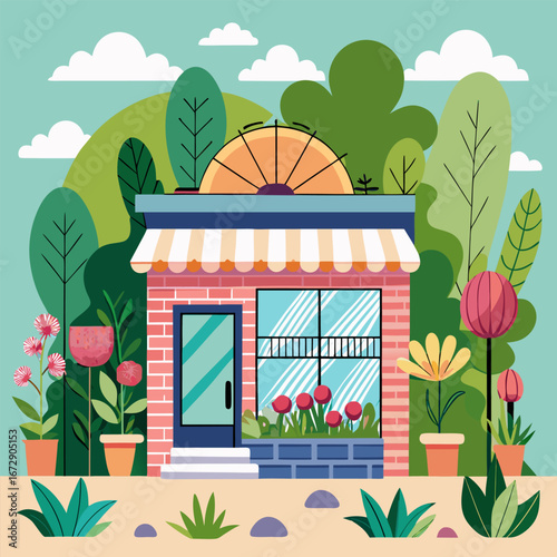 vector illustration of a house