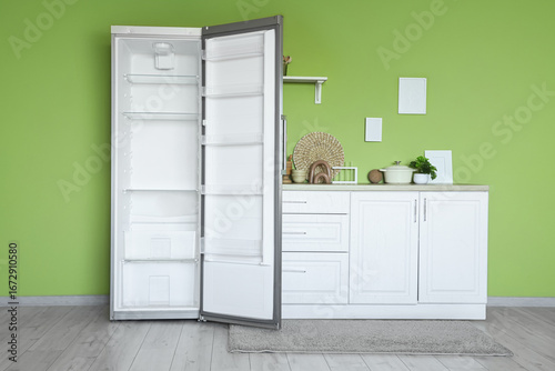 Interior of stylish kitchen...