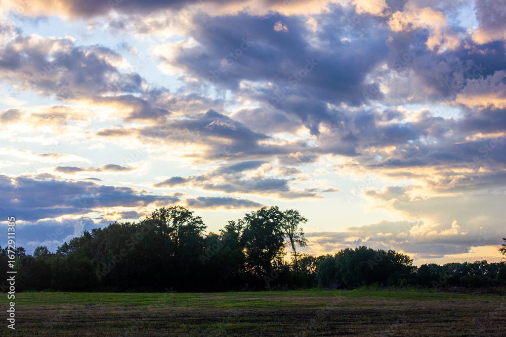 Obraz premium clouds at sunset