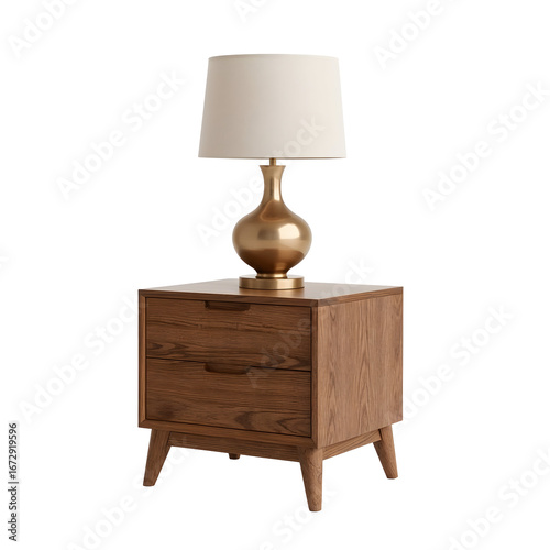 table lamp isolated on white