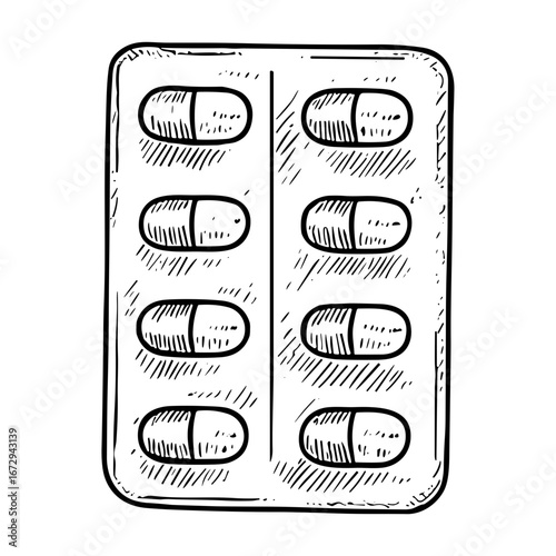 TwelvePill Blister Pack
