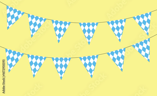 beer fest bavarian bunting flag 