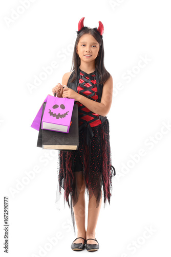 Cute Asian girl dressed for...