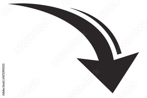 Origami paper arrow icon vector illustration design logo symbol concept art element bird 3d sign for web and business