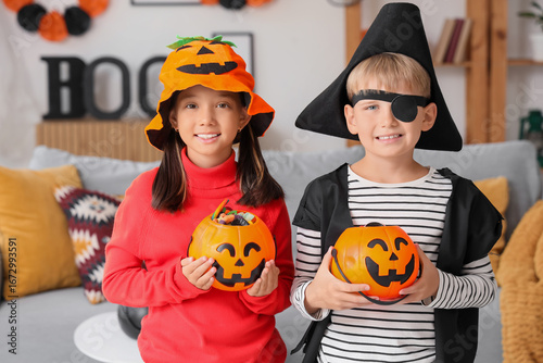 Little children dressed for...
