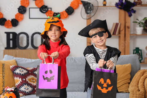 Little children dressed for...
