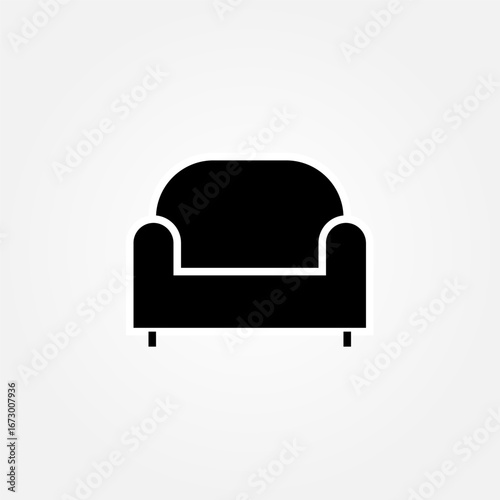 sofa icon symbol illustration vector eps10 logo template design pattern seamless bright minimal design flat design realistic style simple design modern design