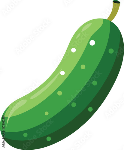 Cucumber Image With White Background