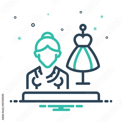 Mix icon for designer