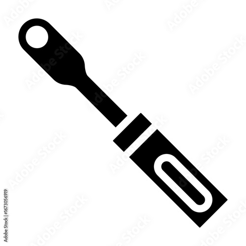 Torque Wrench  Vector Glyph Icon Design
