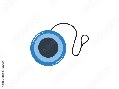 Yo Yo Cartoon Sport Illustration Background
