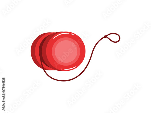Yo-Yo Toy Clip Art Illustration