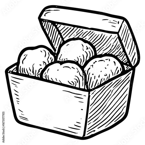 Box of Chicken Nuggets
