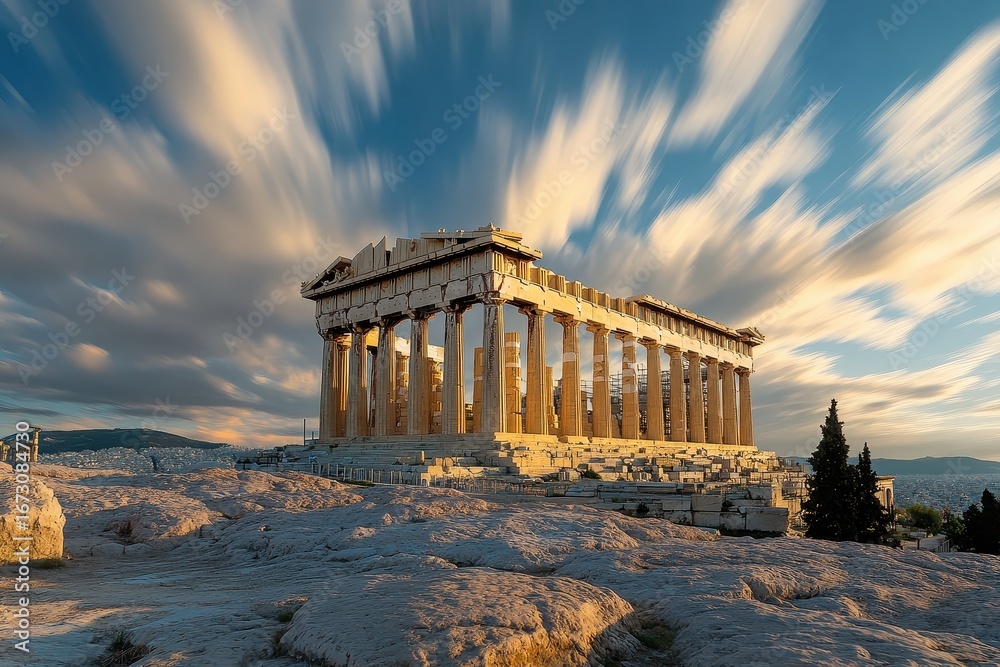 Obraz premium A very cloudy sky