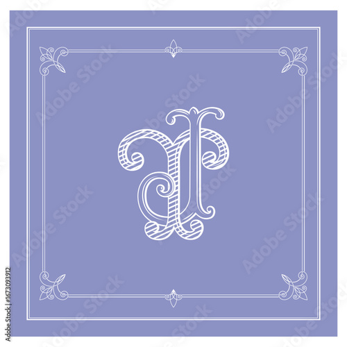 JT, TJ, logo JT, Letter JT,  Monogram JT,Wedding Monogram, Wedding Logo, Logo Design , Monogram Vintage