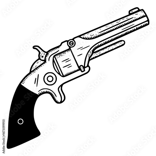 Old revolver
