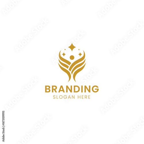 Simple iconic and symbolic letter Y nonprofit logo