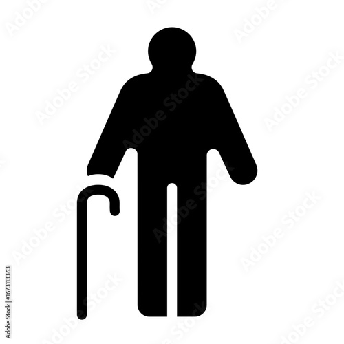 Legal Guardian Approval Vector Glyph Icon Design